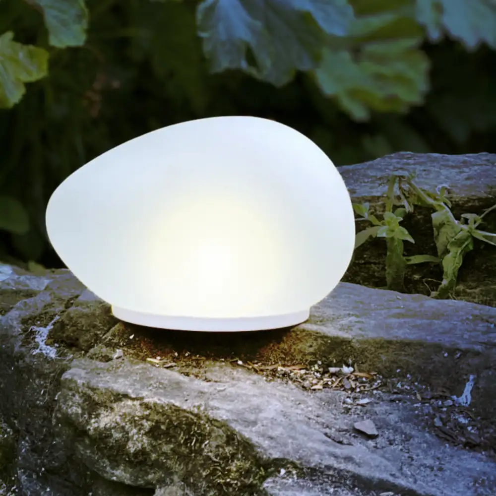 LED Solar Garden Rock Light