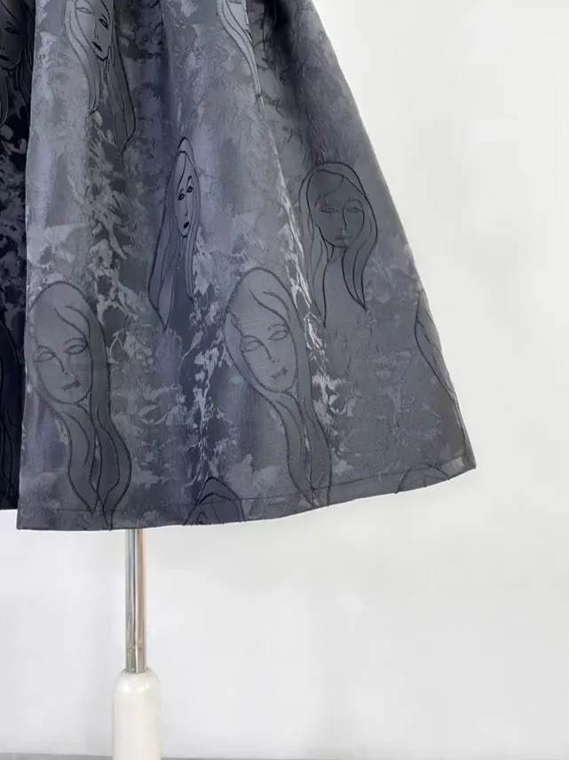 Graceful Clean Everyday Casual Skirt