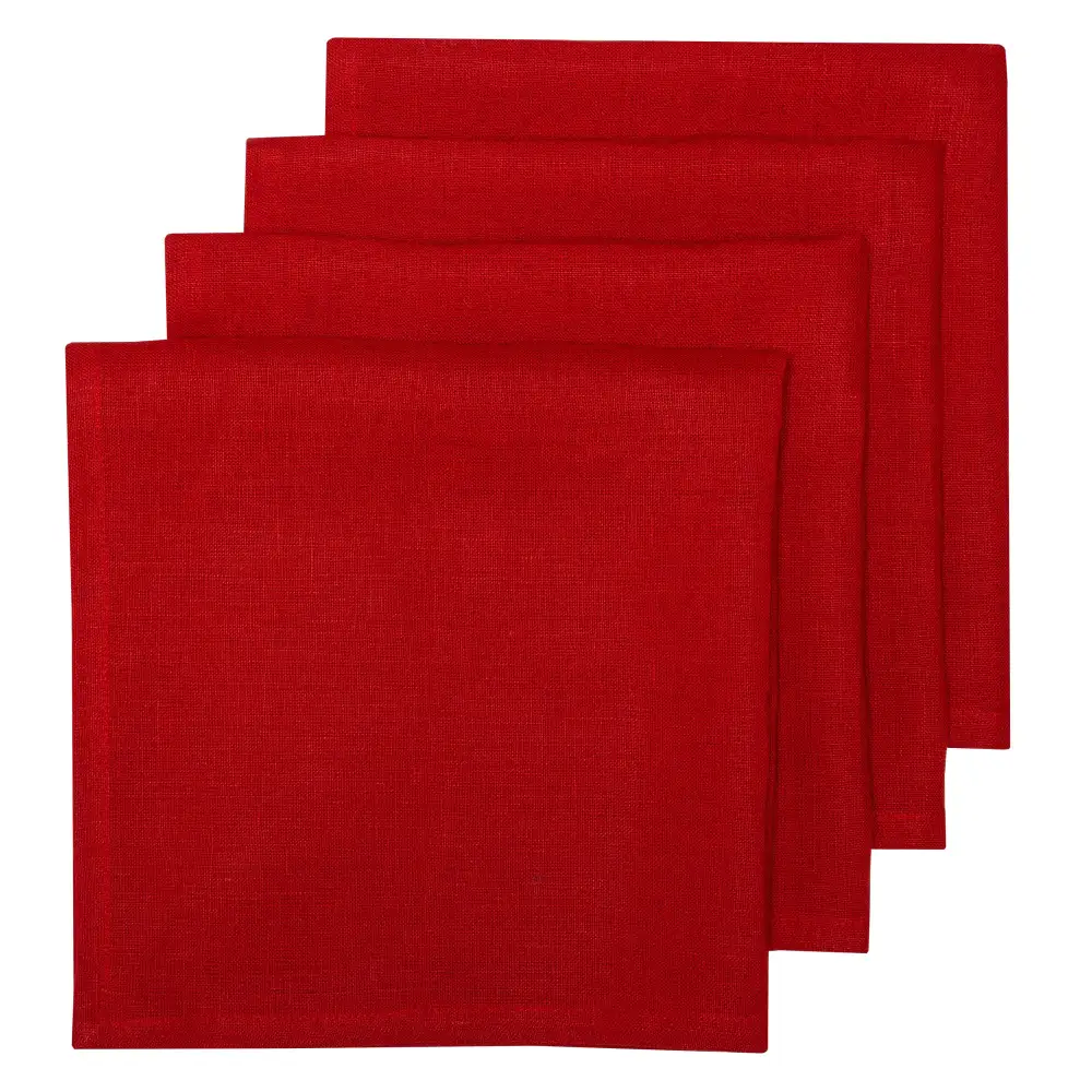 Relaxed Handwoven Linen Napkin Set