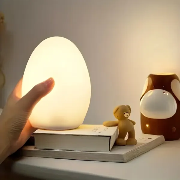 Minimalist Egg-Shaped Night Light