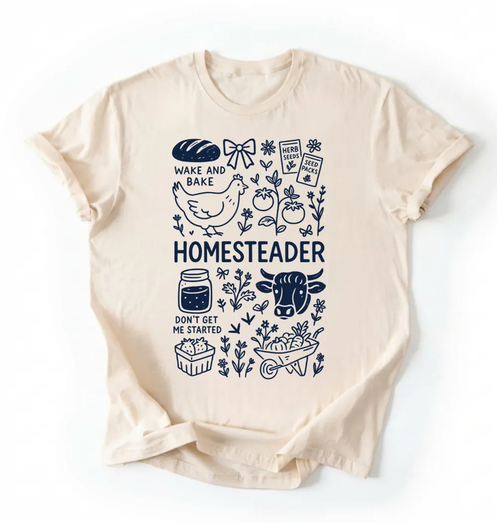 Homestead Life Graphic Cotton Tee