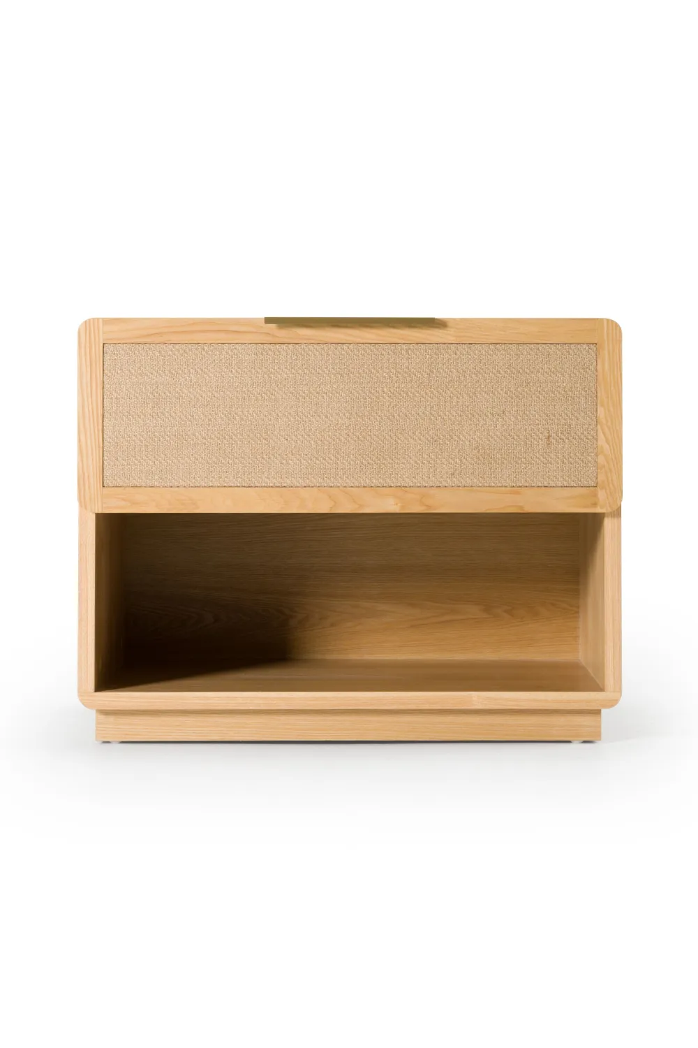 Rattan Drawer Nightstand