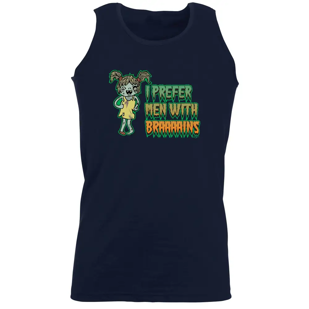 Zombie Brains Graphic Tank Top