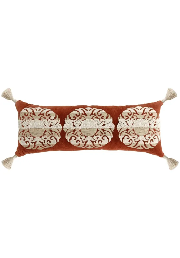 Velvet Lumbar Decorative Cushion Cover