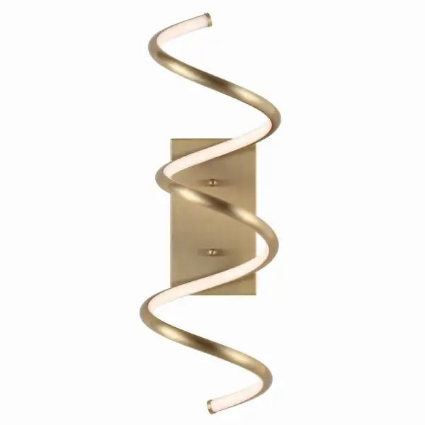 Modern Metal Integrated LED Vanity Light Sconce
