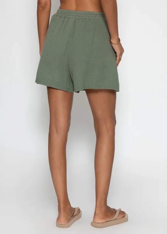 Khaki Everyday Shorts