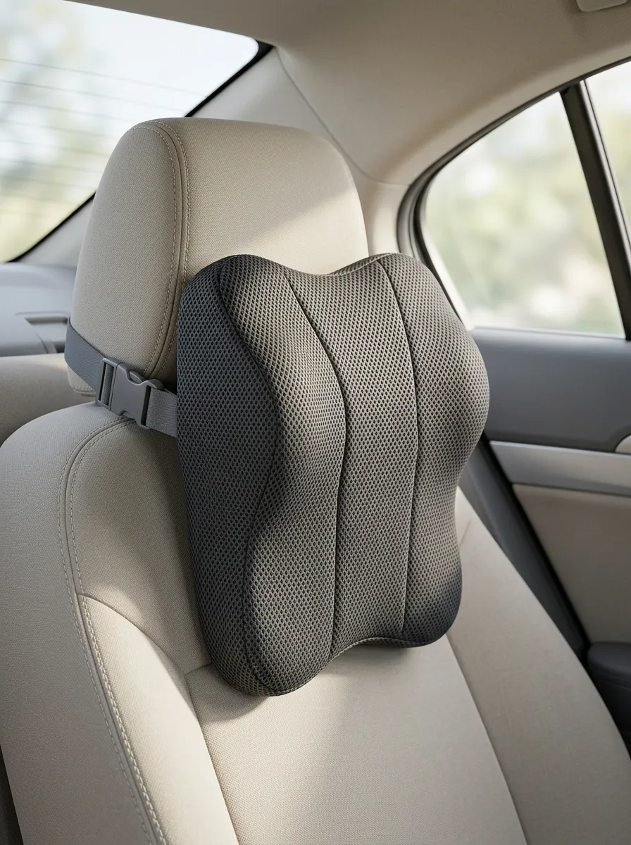Ergonomic-Style Car Support Pillow