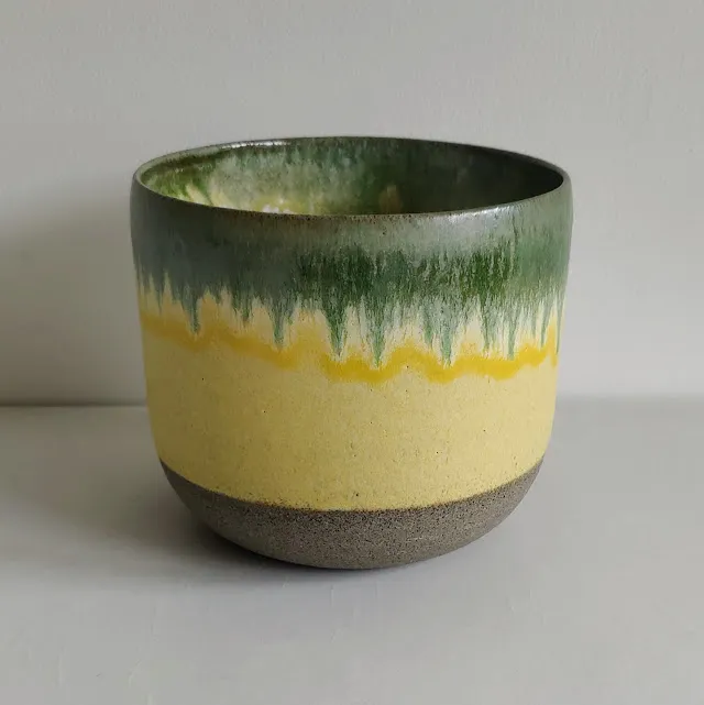 Hand Thrown Ceramic Plant Pot