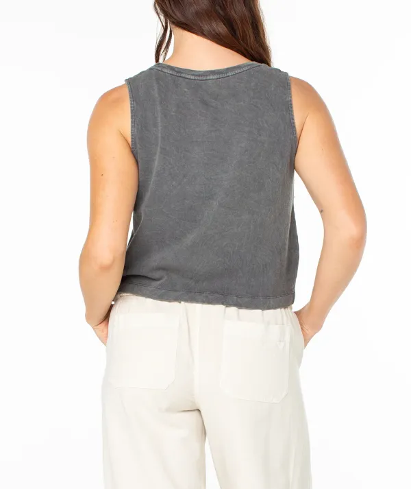 Sleeveless Cartoon Round Neck Vest