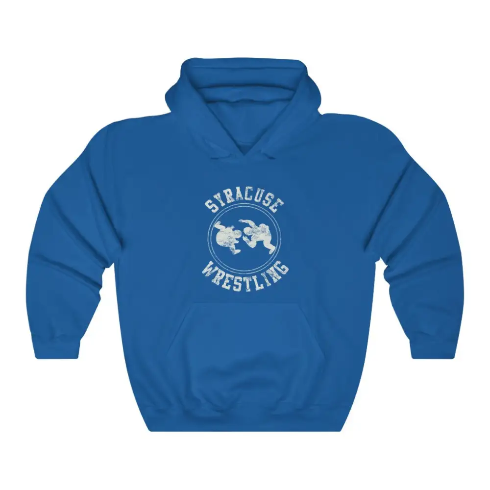 Everyday Vintage Badge Wrestling Graphic Pullover Hoodie