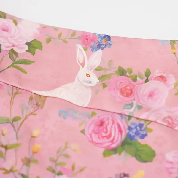 Soft Picnic High Waist Skirt