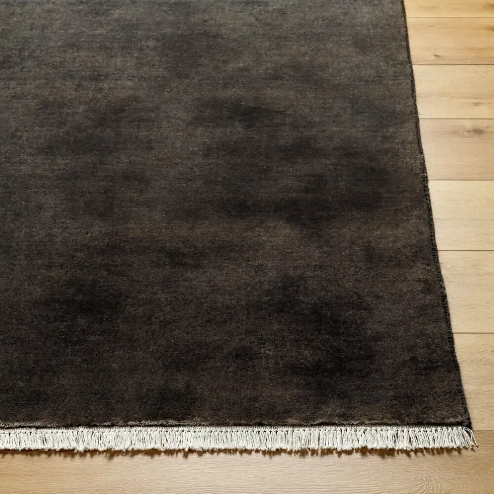 Hand-Loomed Wool Fringe Table Runner