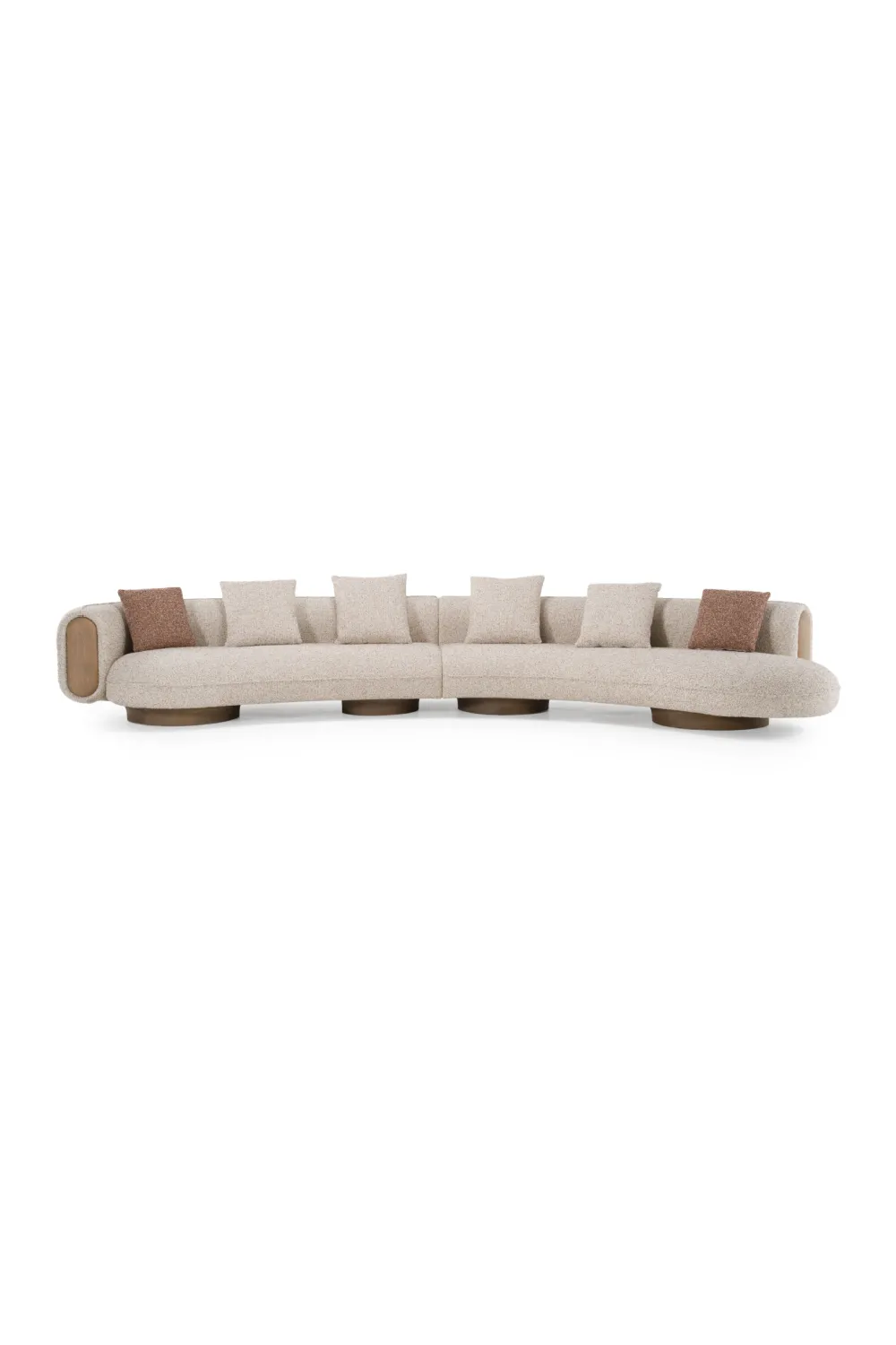 Sectional Boucle Sectional Sofa