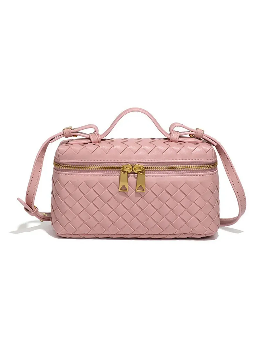 Cecelia Hand-Woven Box Bag