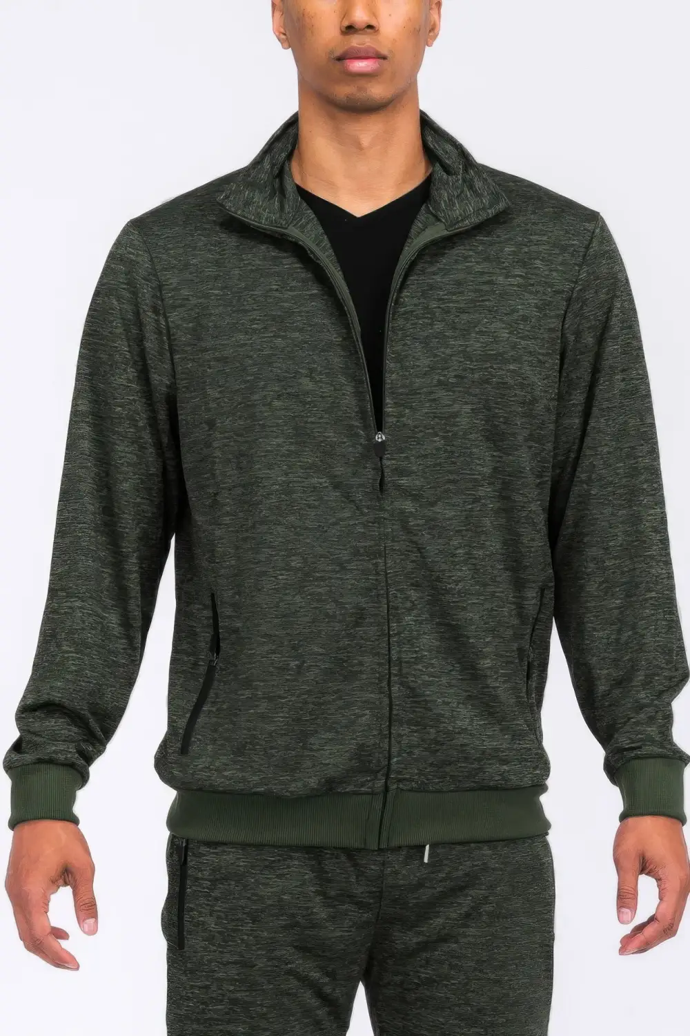 Marbled Finish Track Jacket