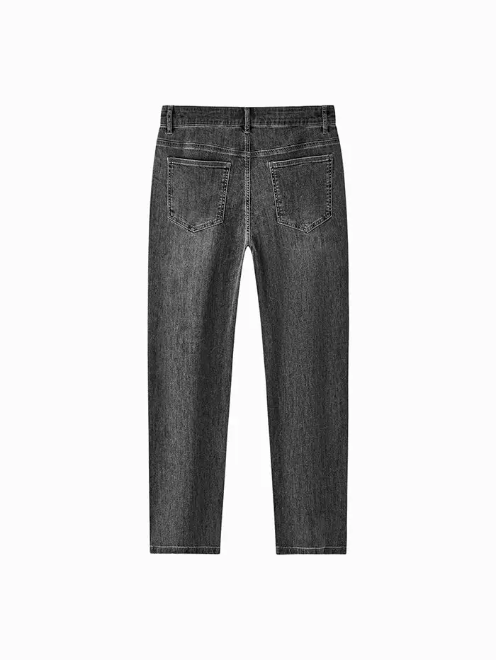 Men's Denim Washed Denim Pants
