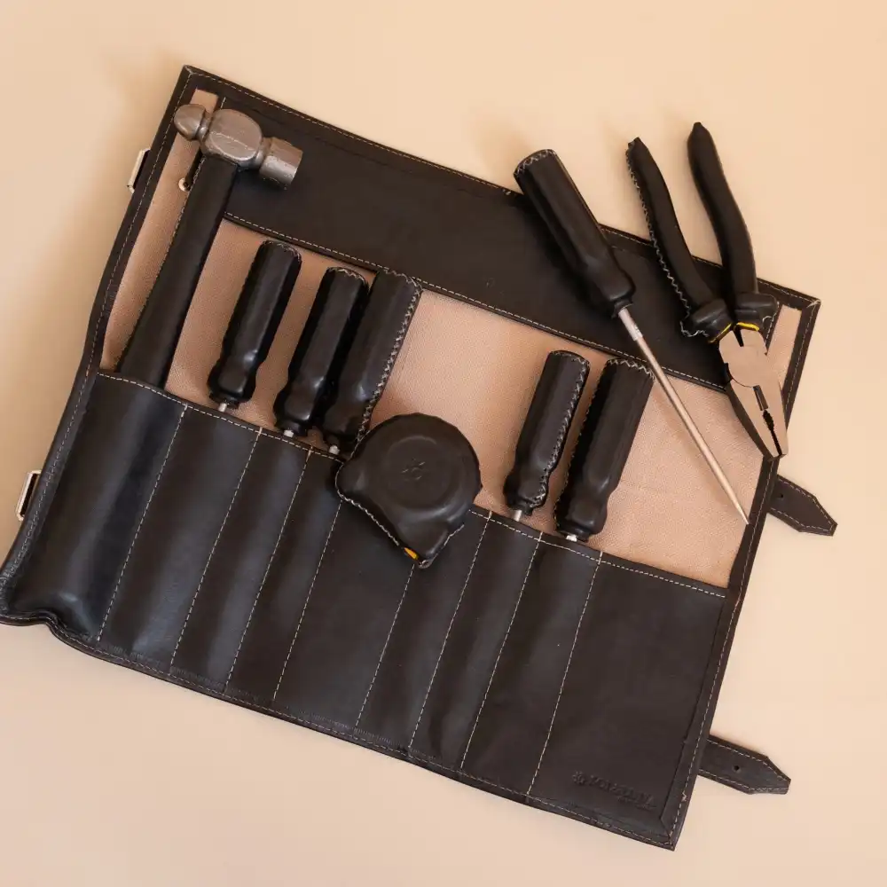 Leather Wrapped Tool Set