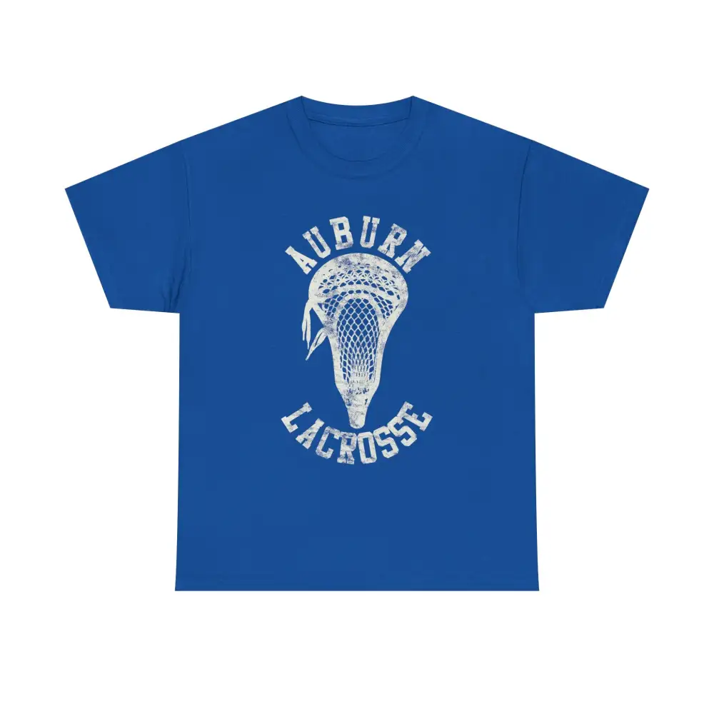 Auburn Lacrosse With Vintage Lacrosse Head Shirt