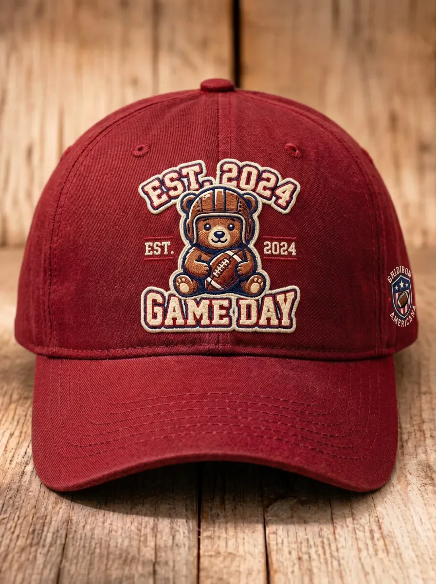 Bear Team Spirit Baseball Cap