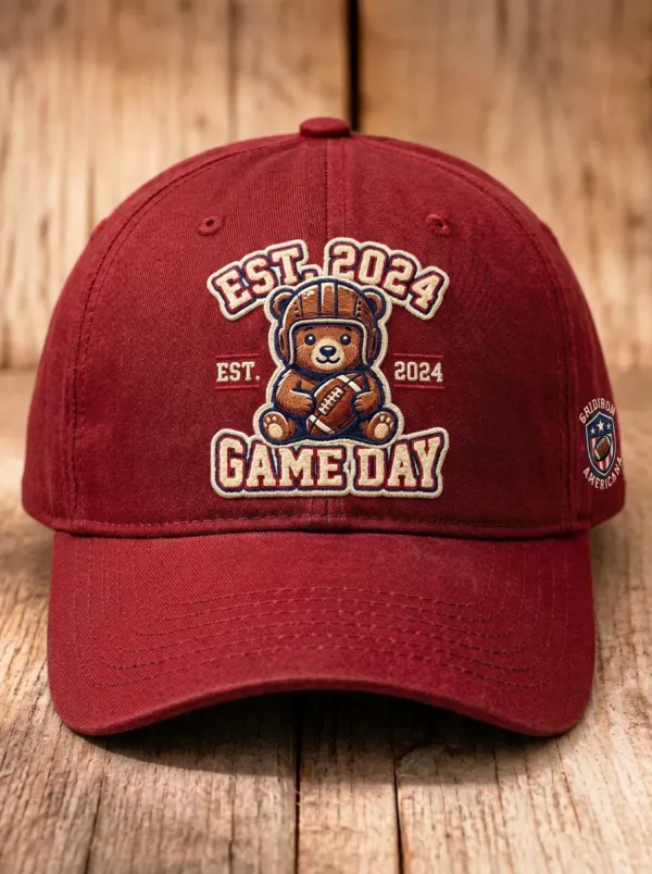 Bear Team Spirit Baseball Cap