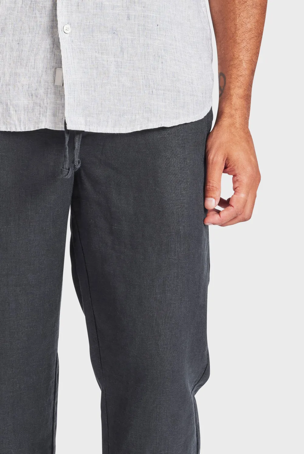 Lightweight Breathable Linen Casual Jogger Pants