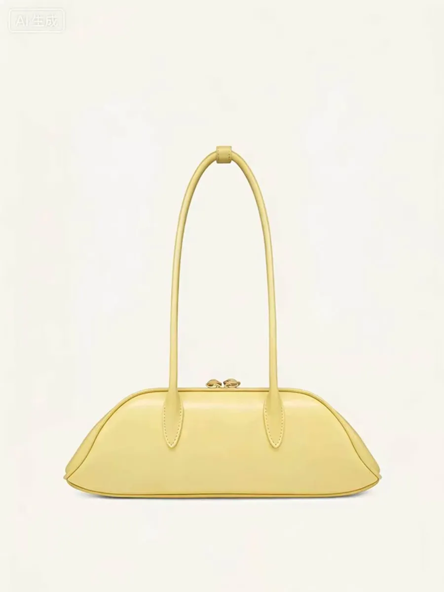 Liliana Bowling-Style Underarm Baguette Bag