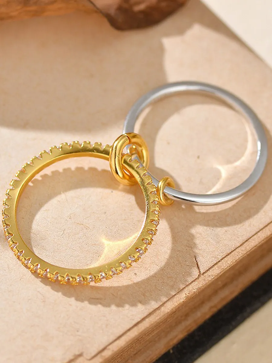 Clara Double Layer Diamond Ring