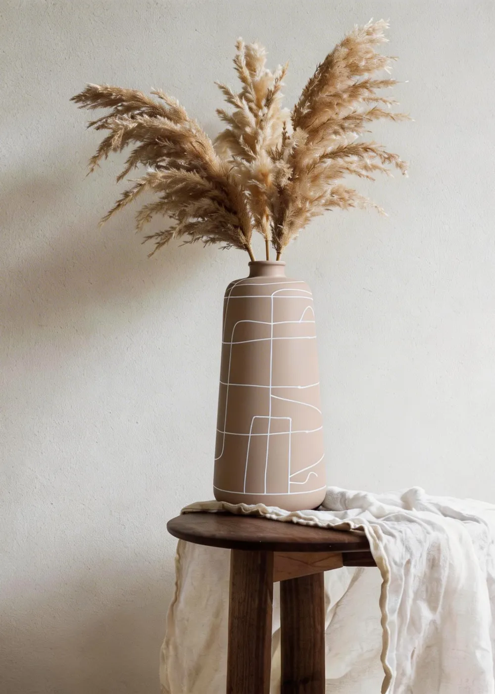 Vase Beige Large