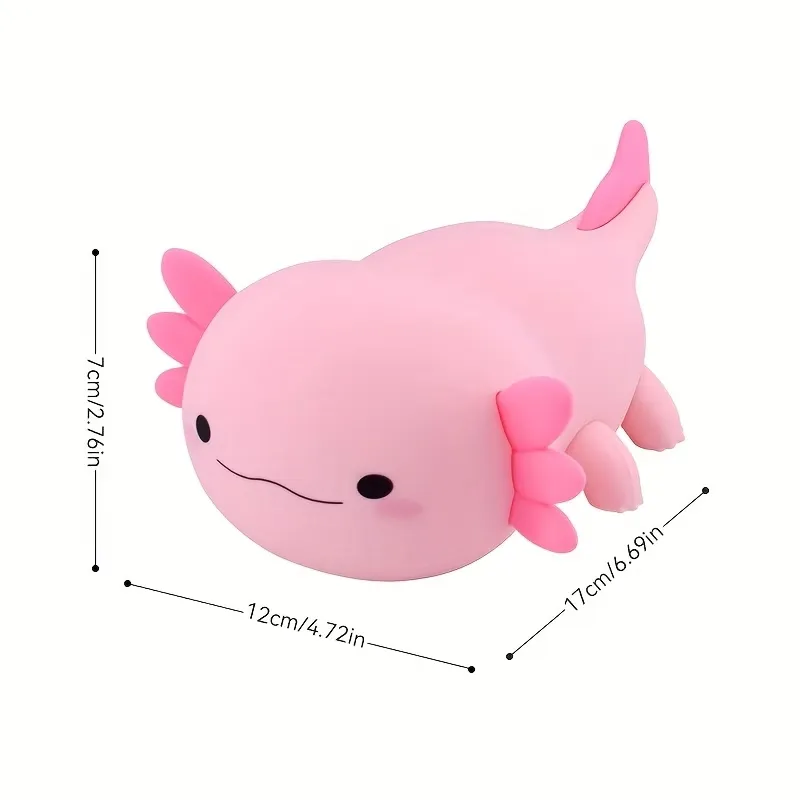 Axolotl LED Night Light