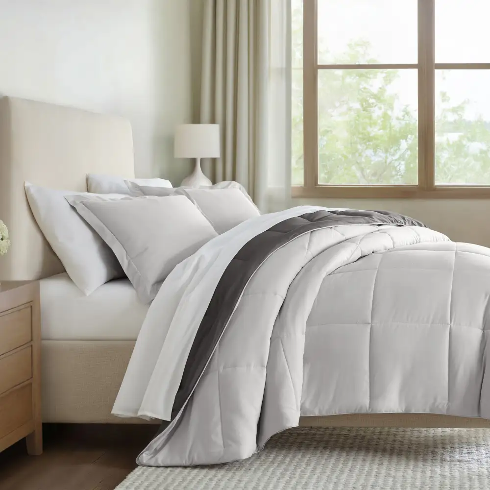 Reversible Down Alternative Comforter Set