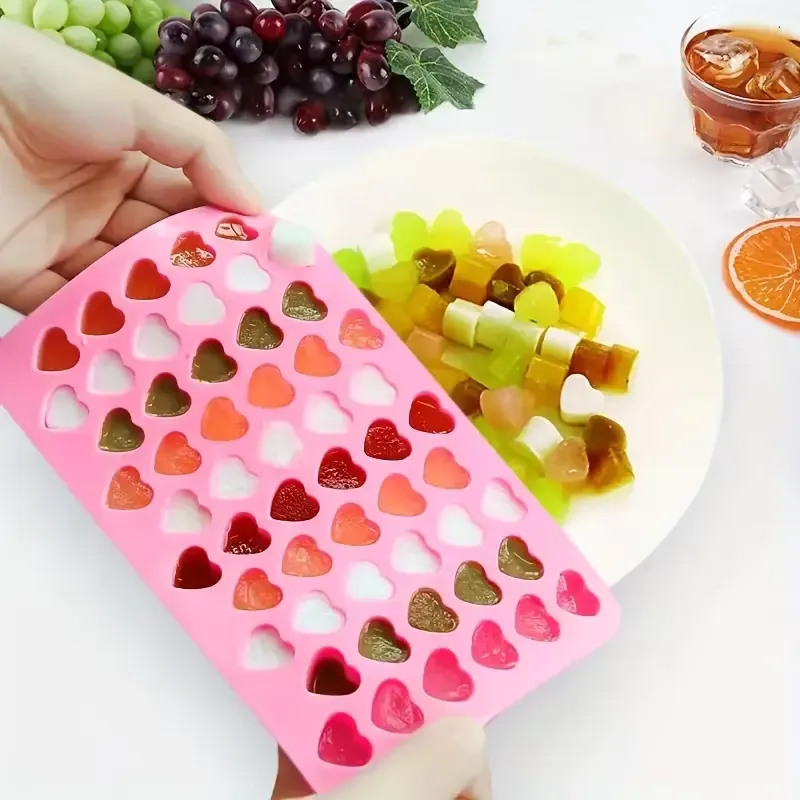 Heart Shapes Silicone Soap Crayon Ice Cube