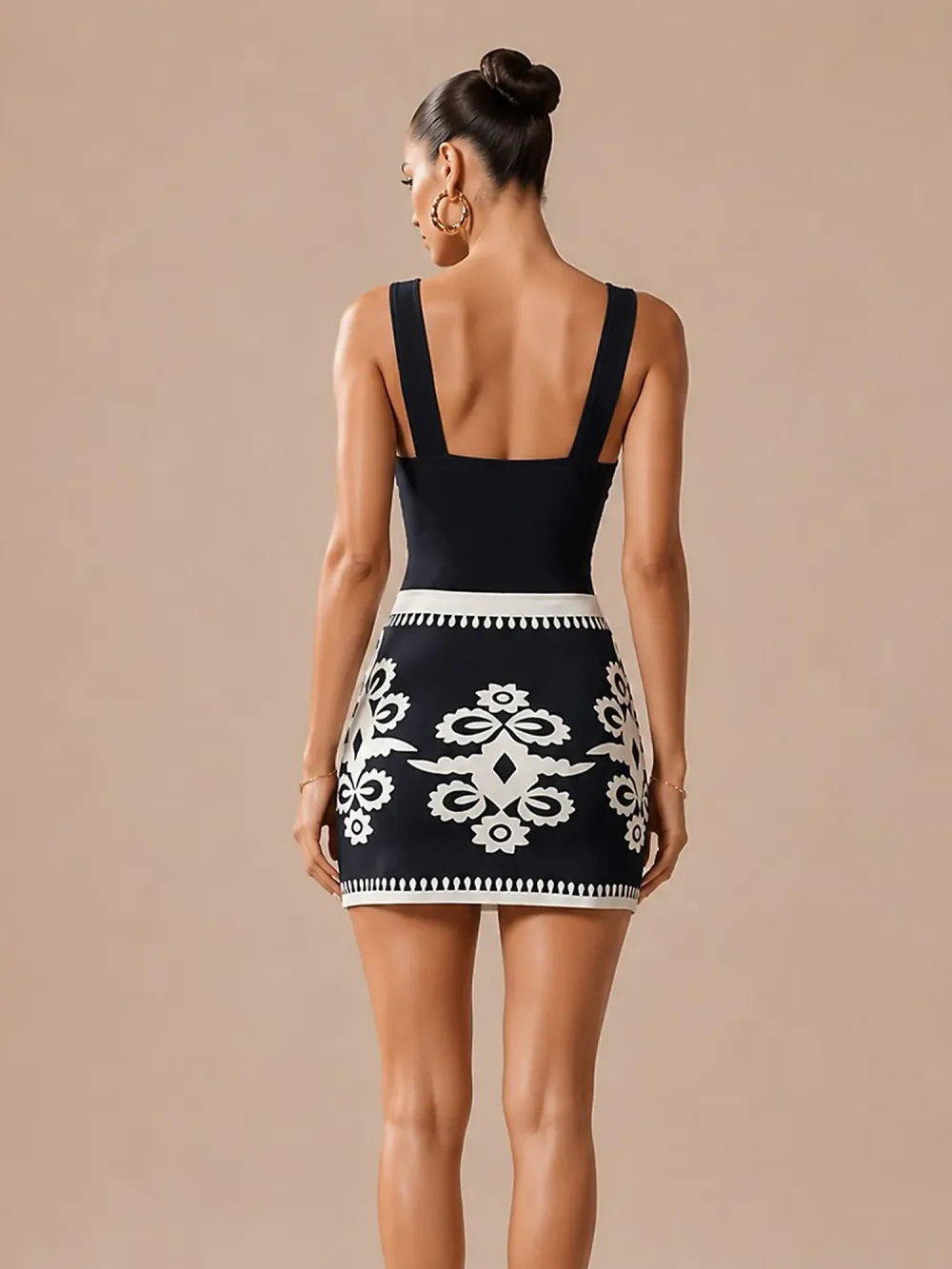 Zoey Printed Swimsuit Three Piece Set