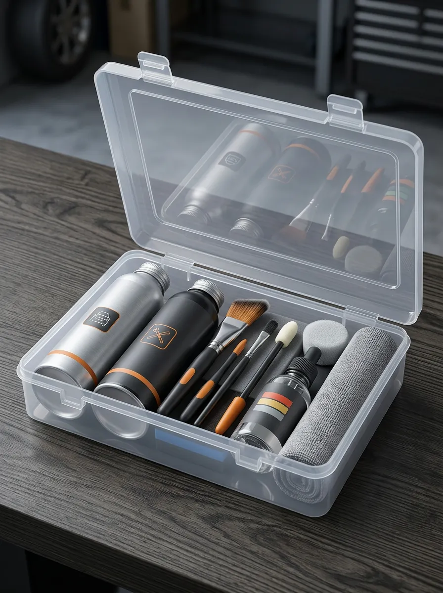 Interior Detailing and Repair Tool Kit with Printed Design