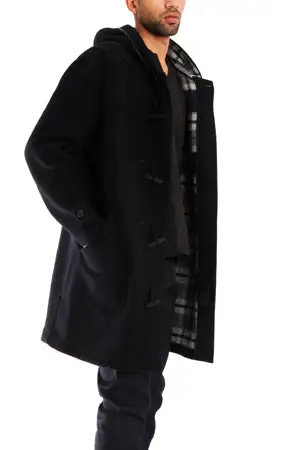 Plaid Wool Cotton Coat