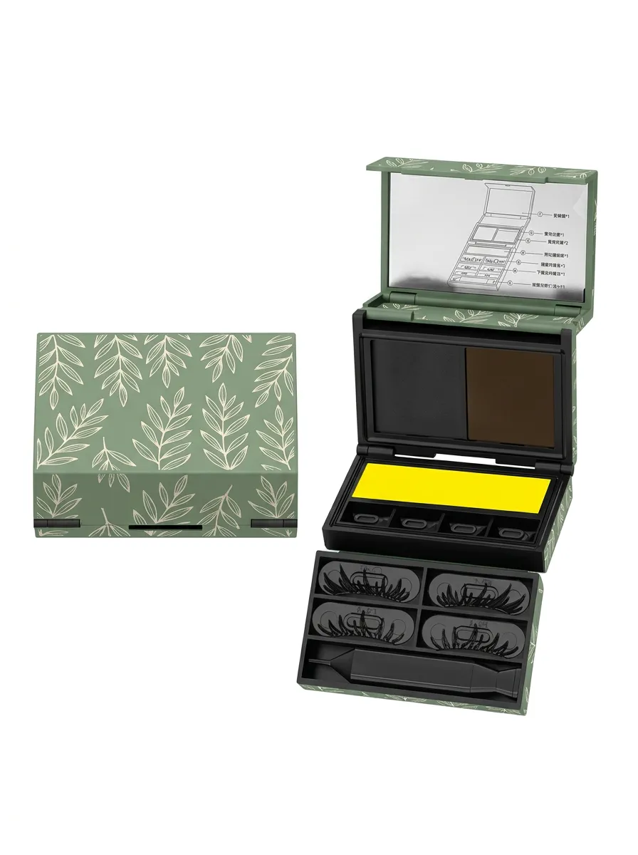 Botanical Botanical Leaf Artwork Eye Makeup Stamp Set