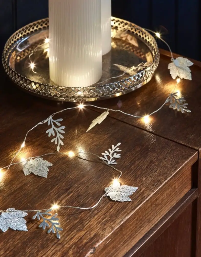 Weekend LED Leaf Botanical String Lights