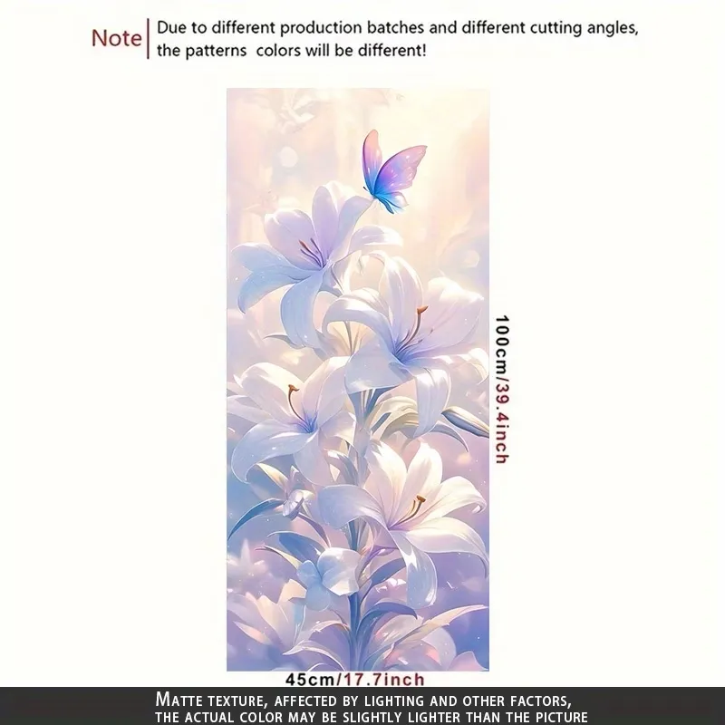 Pastel Lily Window Decal