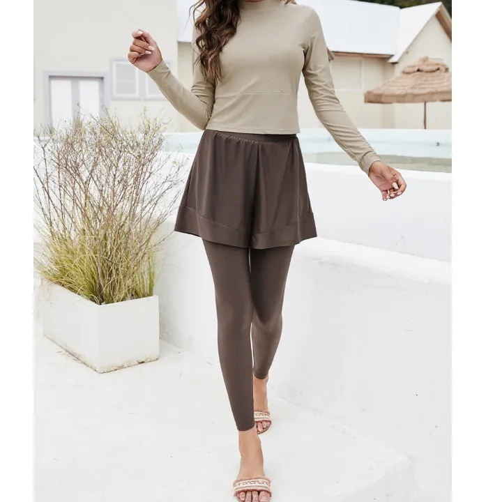 Women's Long-Sleeve Swim Set