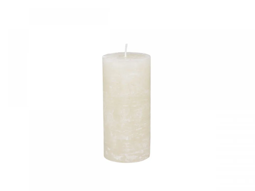 Tall Rustic Pillar Candle