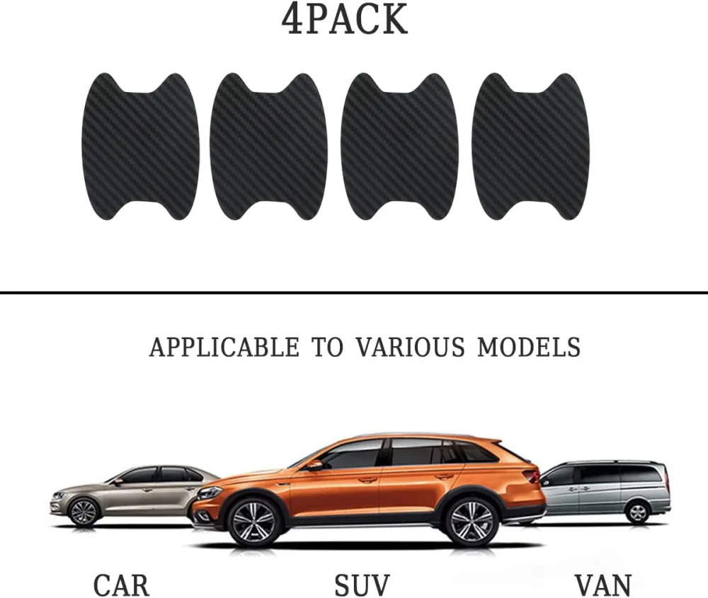 Car Door Cup Protector Film Set