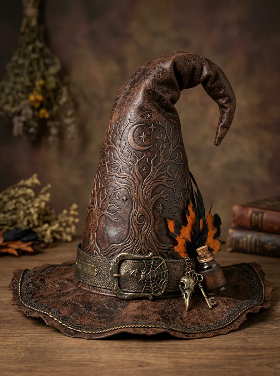 Festive Halloween Witch Hat