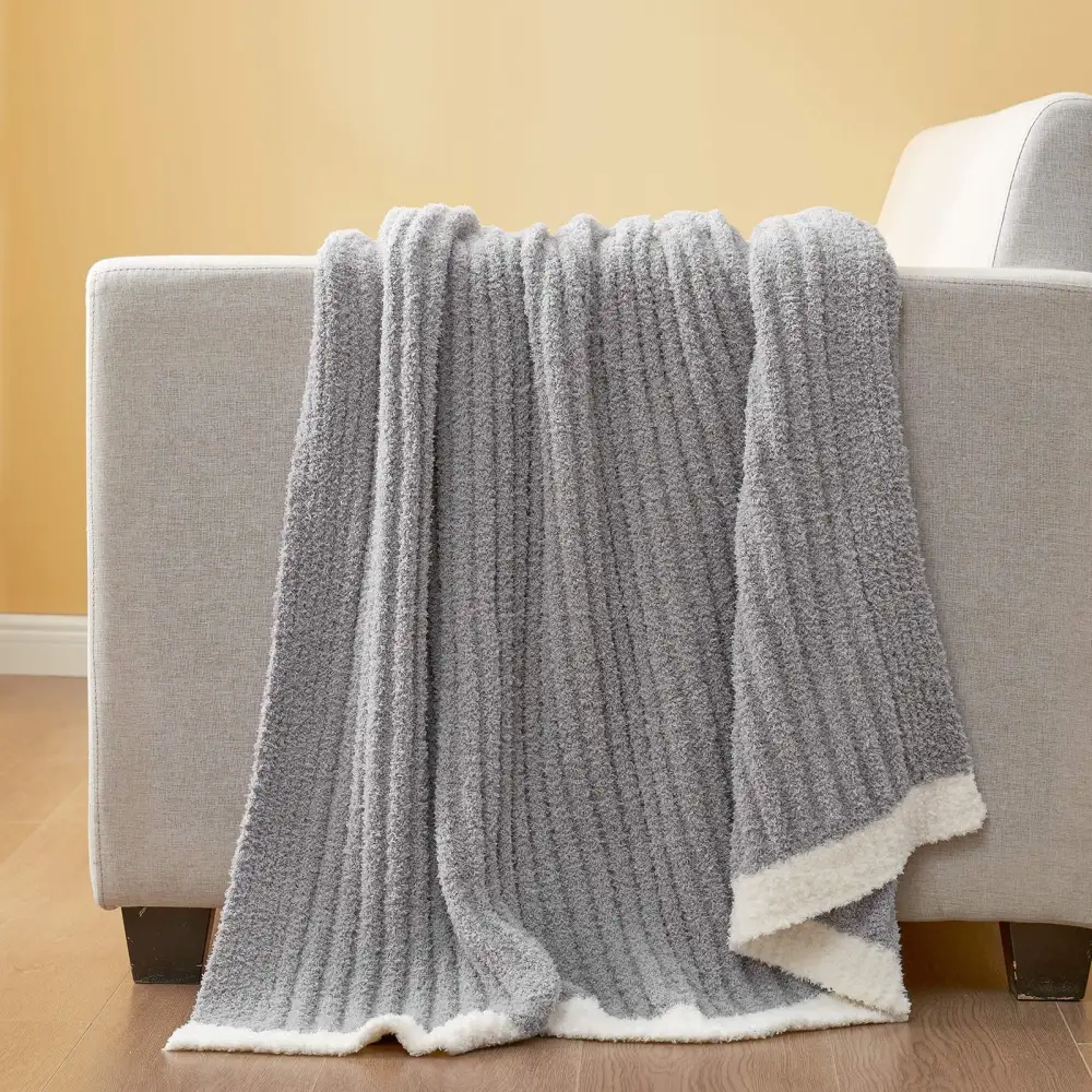 Cozy Ribbed Blanket