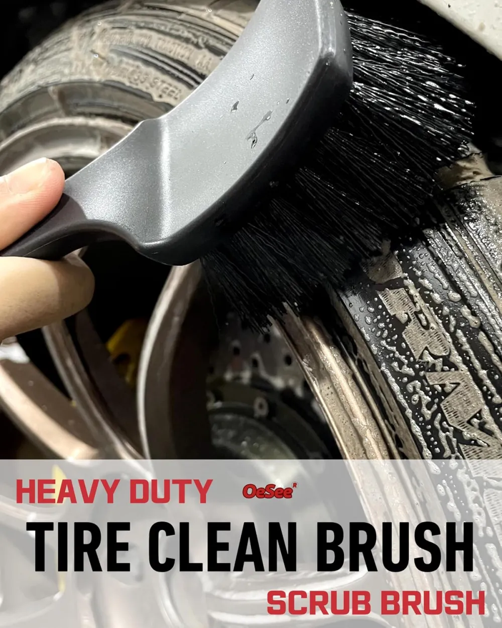 Wheel And Tire Detailing Brush Kit