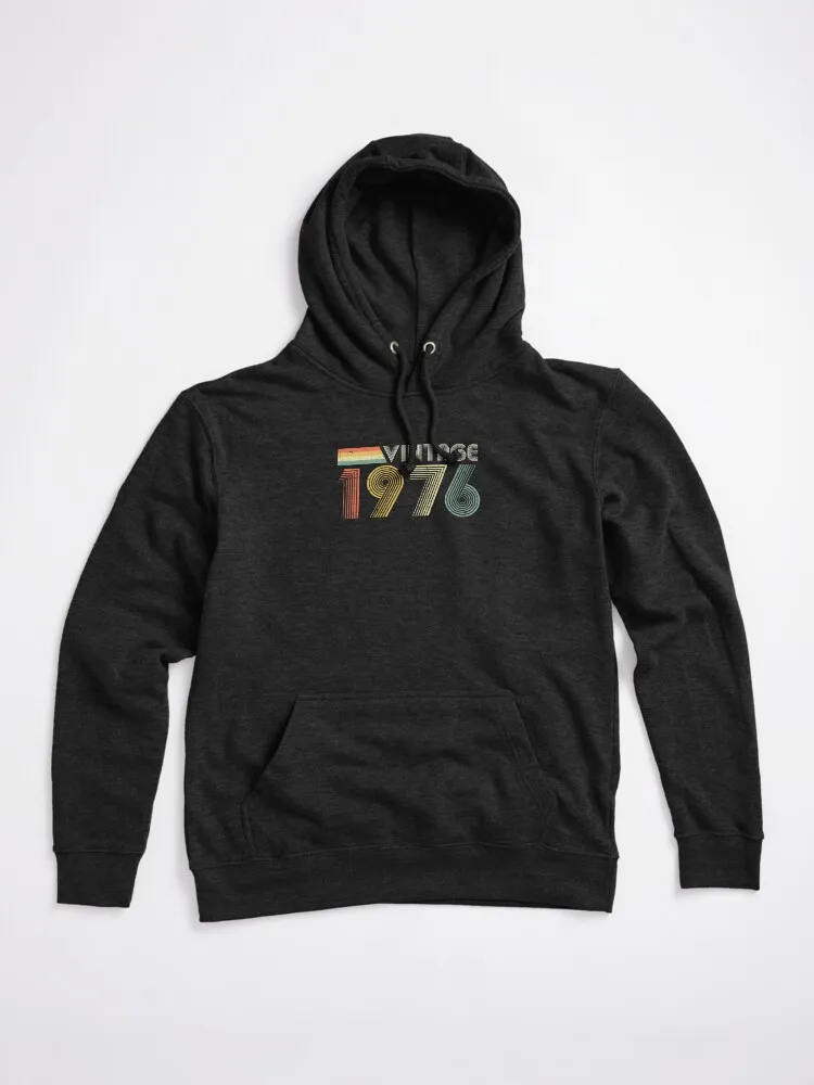 Retro Graphic Print Hoodie