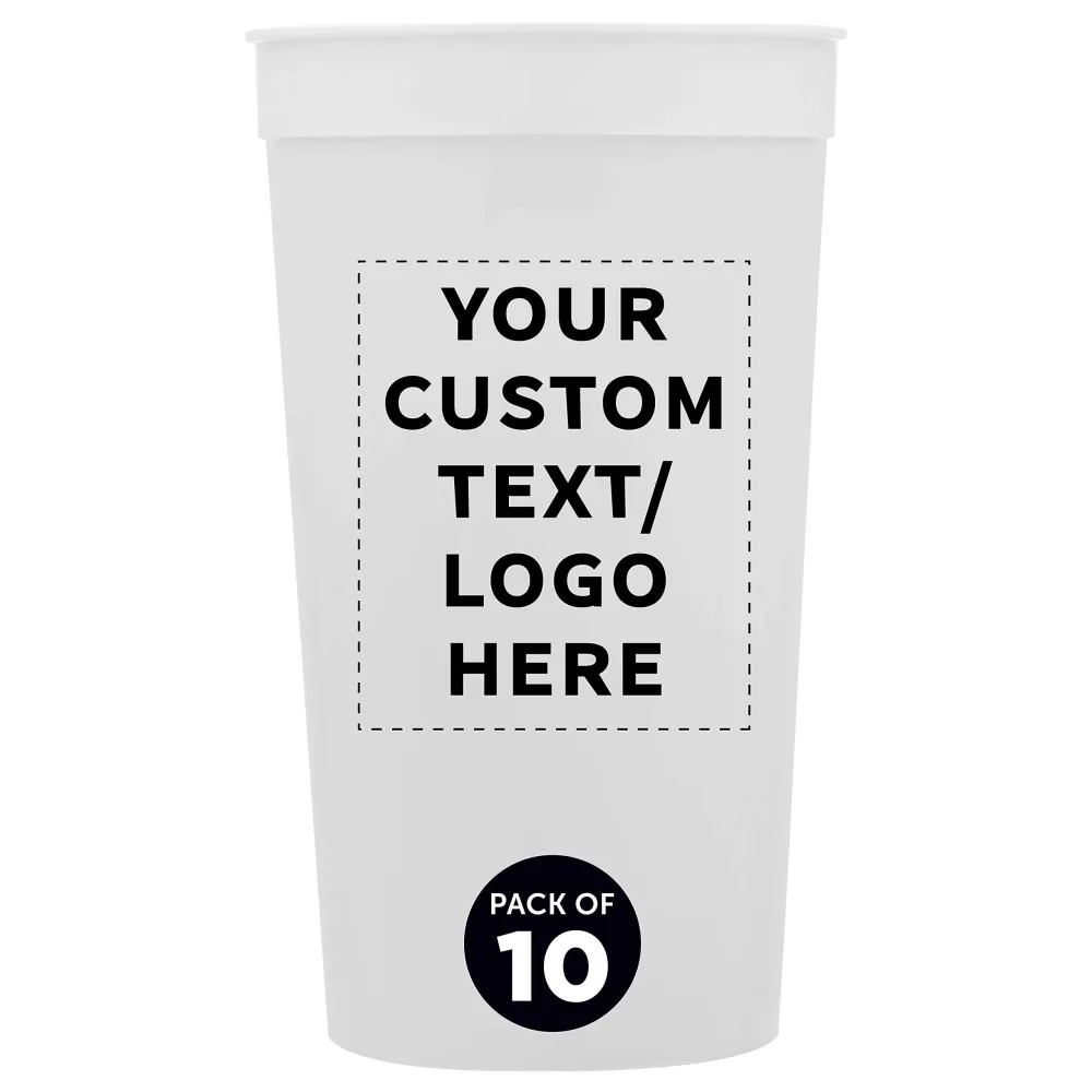 Personalized Party Plastic Cups for Events