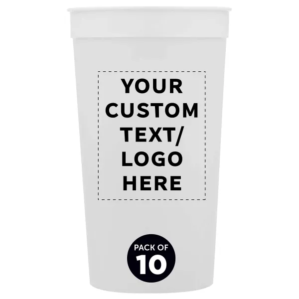 Personalized Party Plastic Cups for Events