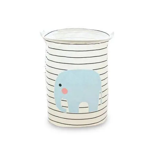 Textured Polyester  Laundry Basket