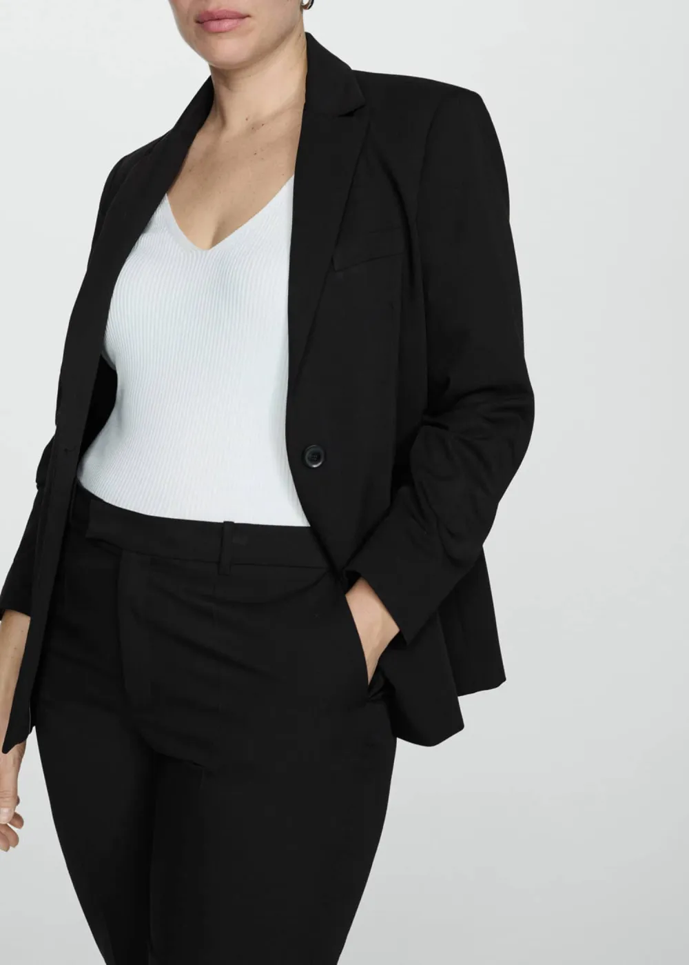 Straight Suit Pants
