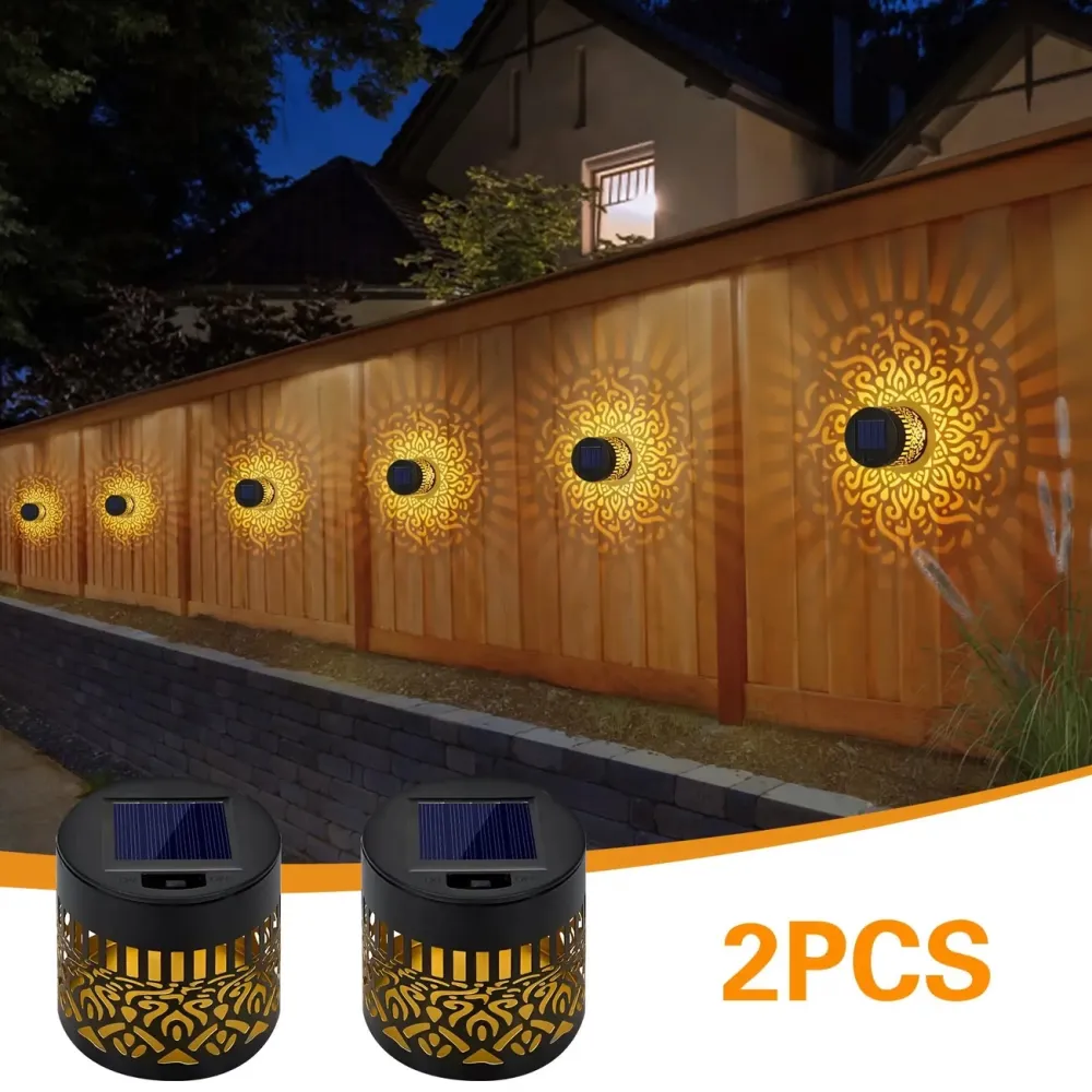 Solar Projection Wall Light