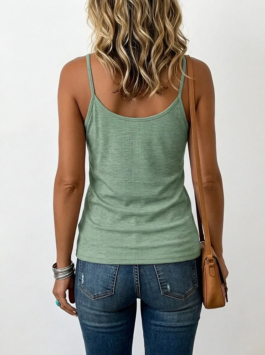 Western Cowgirl Bull Tank Top